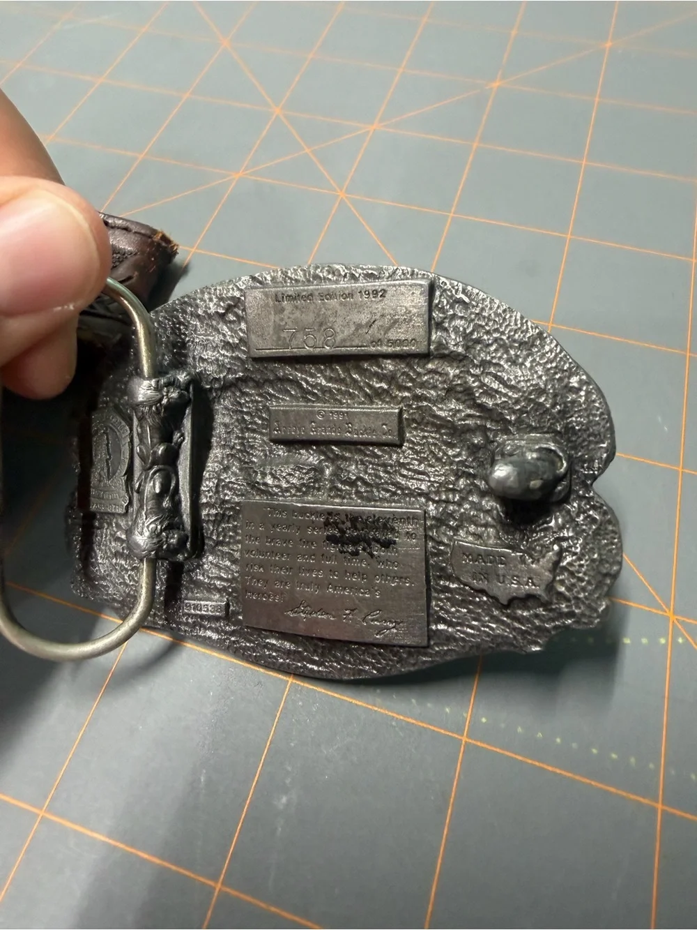 N/A brown leather